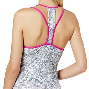 Go by Gossip Optical Fantasy Racerback Tankini‎